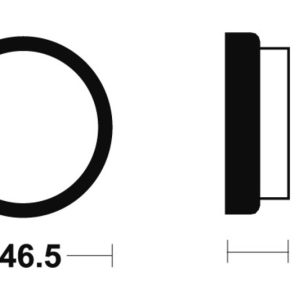 Plaquettes de frein TECNIUM MX/Quad métal fritté – MO76