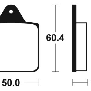 Plaquettes de frein TECNIUM MX/Quad métal fritté – MOA256