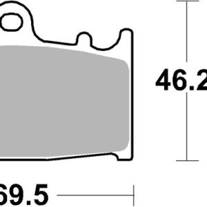 Plaquettes de frein BREMBO carbone céramique – 07KA13RC