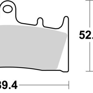 Plaquettes de frein BREMBO carbone céramique – 07SU19RC