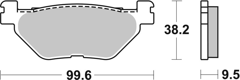 Plaquettes de frein BREMBO route métal fritté – 07YA39SP