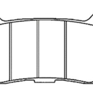 Plaquettes de frein NISSIN route /Off-Road métal fritté – 2P-371ST