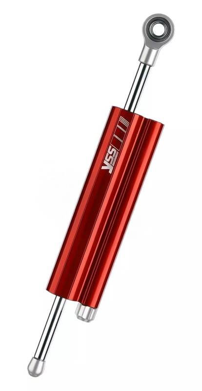 Amortisseur de direction YSS course 150 rouge