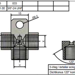 Répartiteur SPEEDBRAKES 813 Aluminum
