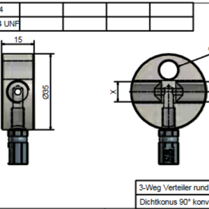 Répartiteur SPEEDBRAKES 834 Aluminum