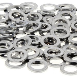 Rondelles alu BIHR 6x10x1mm 100 pièces