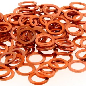 Rondelles cuivre BIHR 8x12x1,0mm 100 pièces