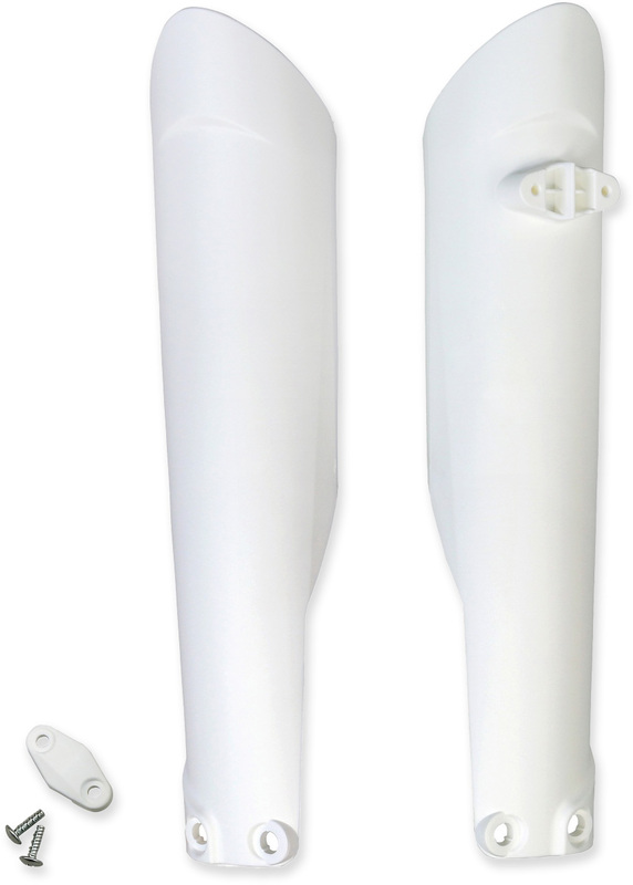 Protections de fourche UFO blanc Husqvarna TC/FC