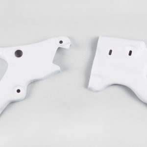 Protège cadre UFO blanc Yamaha YZ125/250
