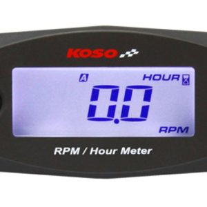 Compteur d&rsquo;heure + compte tour KOSO Mini Style universel