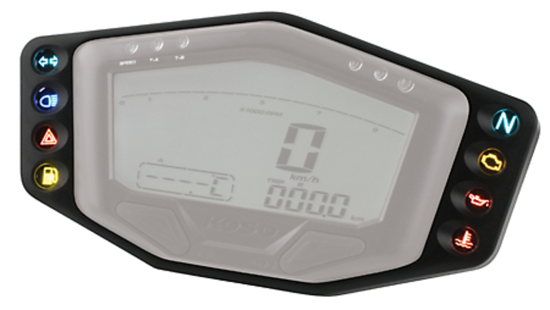 Kit cadre + voyants de compteur Koso DB02 / DB02R