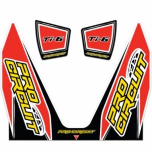 Autocollants d&rsquo;échappement – PRO CIRCUIT – pour TI-6