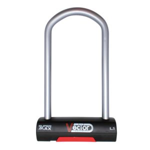 Antivol U VECTOR SuperMax L1 – Ø16mm / 125x250mm – Classe SRA / ART / NF-FFMC