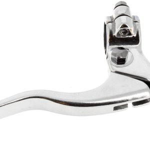 Levier de frein court + cocotte BIHR aluminium coulé poli universel