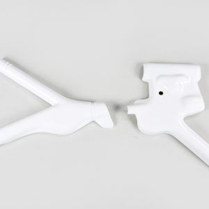 Protège-cadre UFO blanc Honda XR600R