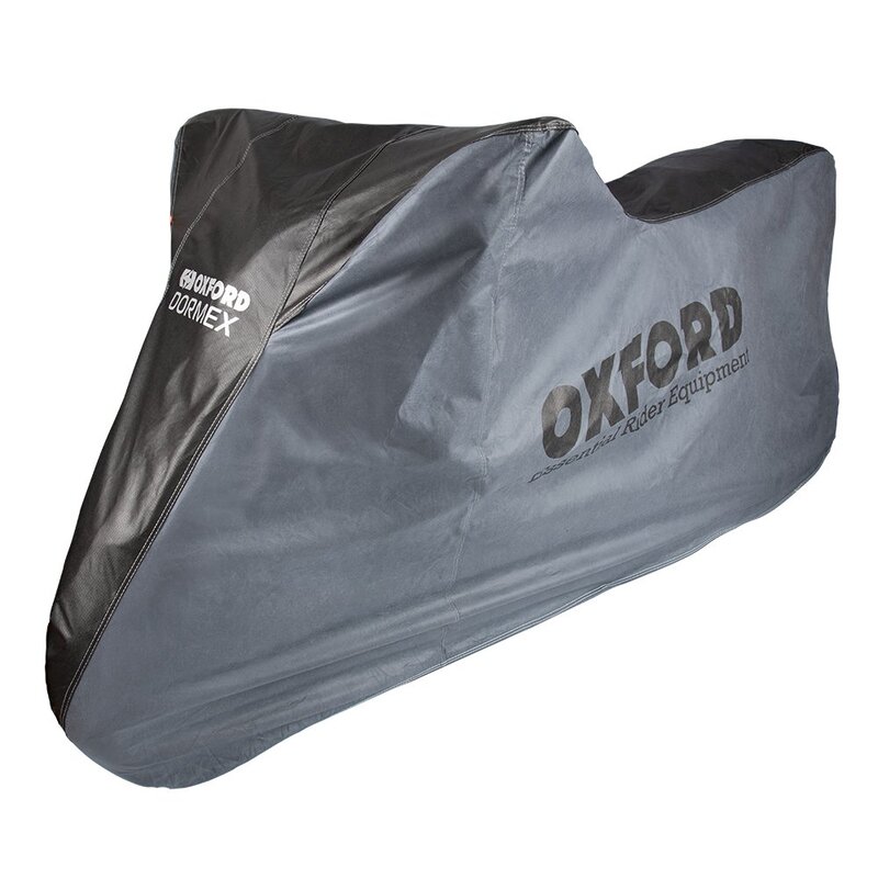 Housse de protection intérieur OXFORD Dormex noir/argent – moto / scooter – L