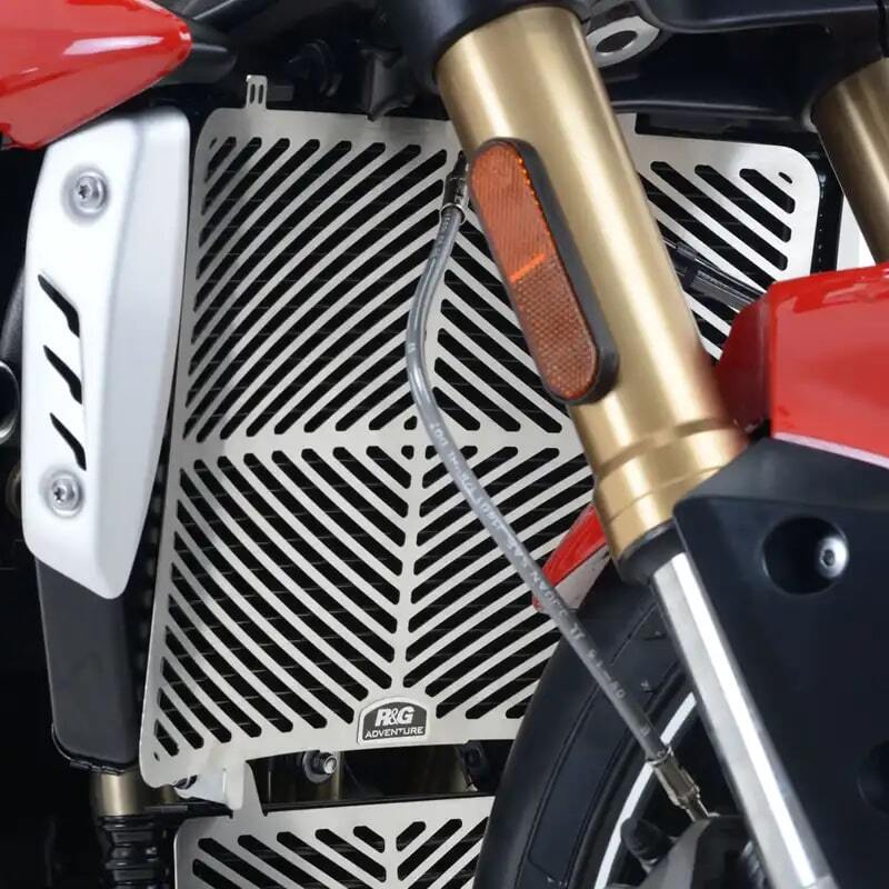 Protection de radiateur R&G RACING inox – Triumph Speed Triple