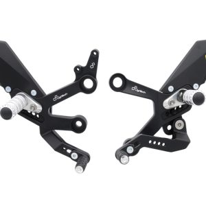 Commandes reculées réglables LIGHTECH repliables – sélection standard