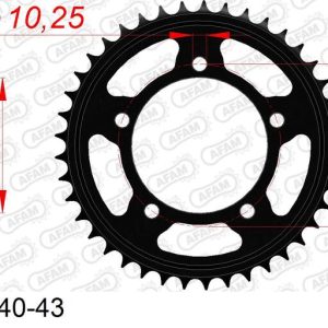 Couronne AFAM acier standard – 525