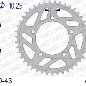 Couronne AFAM alu standard – 525