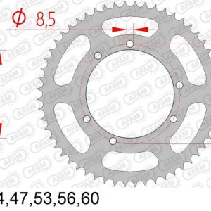 Couronne AFAM acier standard – 428