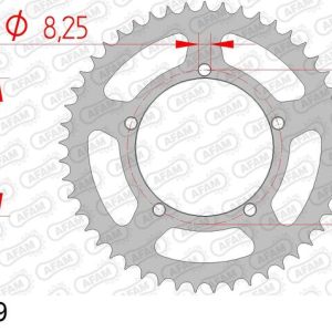 Couronne AFAM acier standard – 428