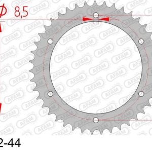 Couronne AFAM acier standard – 530