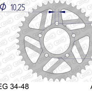 Couronne AFAM alu standard – 520