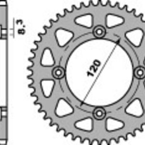 Couronne PBR acier standard – 420