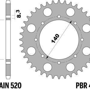 Couronne PBR acier standard – 520