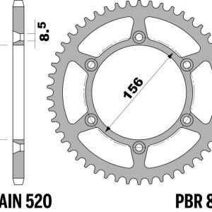 Couronne PBR acier standard – 520