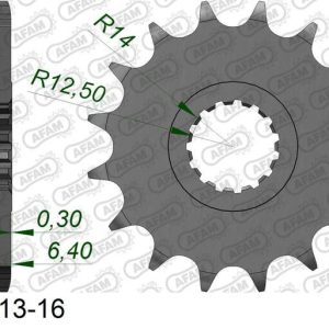 Pignon AFAM acier standard – 520