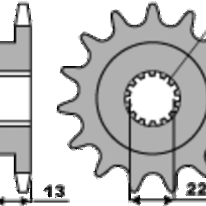 Pignon PBR acier standard – 525