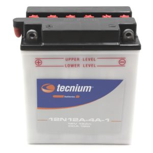 Batterie TECNIUM conventionnelle avec pack acide – 12N12A-4A-1