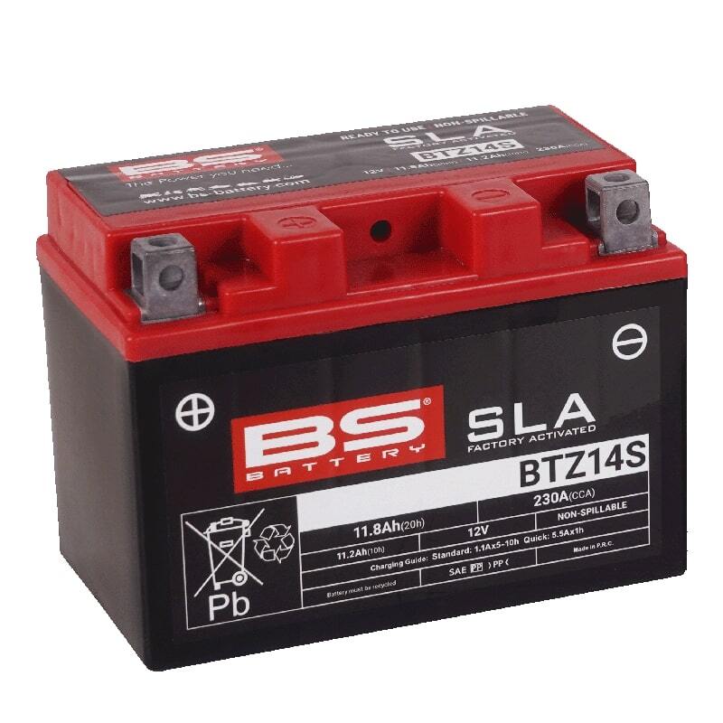 Batterie BS BATTERY SLA sans entretien activé usine – BTZ14S
