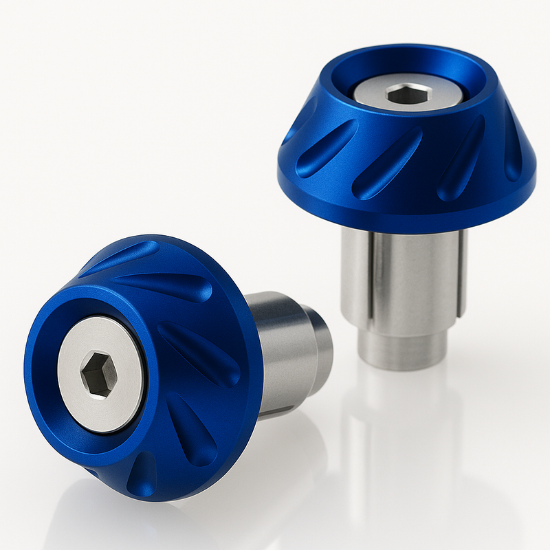 Embouts de guidon BIHR Next Ø14-17mm bleu