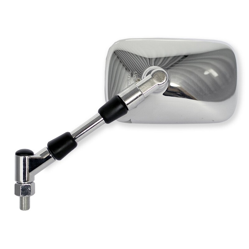 Rétroviseur HIGHSIDER smart gauche type origine – chromé Suzuki GZ125 Marauder