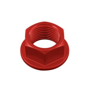 Écrou axe de bras oscillant LIGHTECH ergal M18x1,50 – rouge