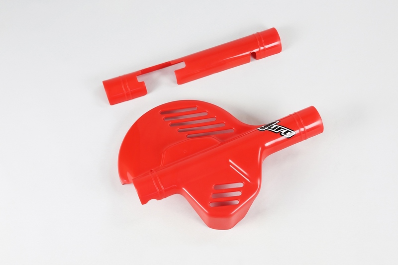 Protège disque avant UFO rouge Honda CRF250R/CRF450R