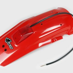 Garde-boue arrière + feu UFO rouge Honda XR600R