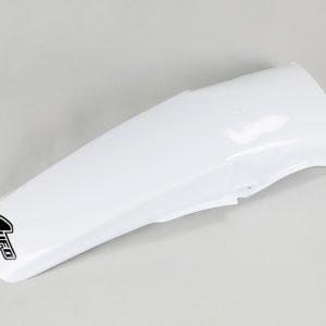 Garde-boue arrière UFO blanc Honda CR125R/250R