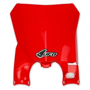 Plaque numéro frontale UFO Stadium rouge Honda CRF450R/RX