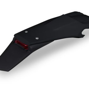 Garde-boue arrière + feu UFO noir Husqvarna FE/TE