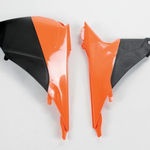 Caches boîte à air UFO couleur origine KTM