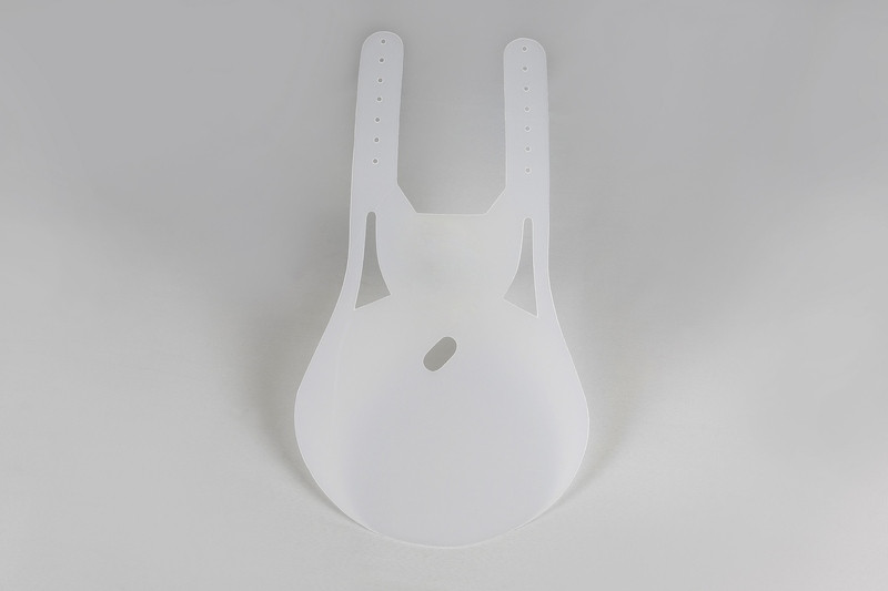 Plaque numéro frontale UFO Oval translucide