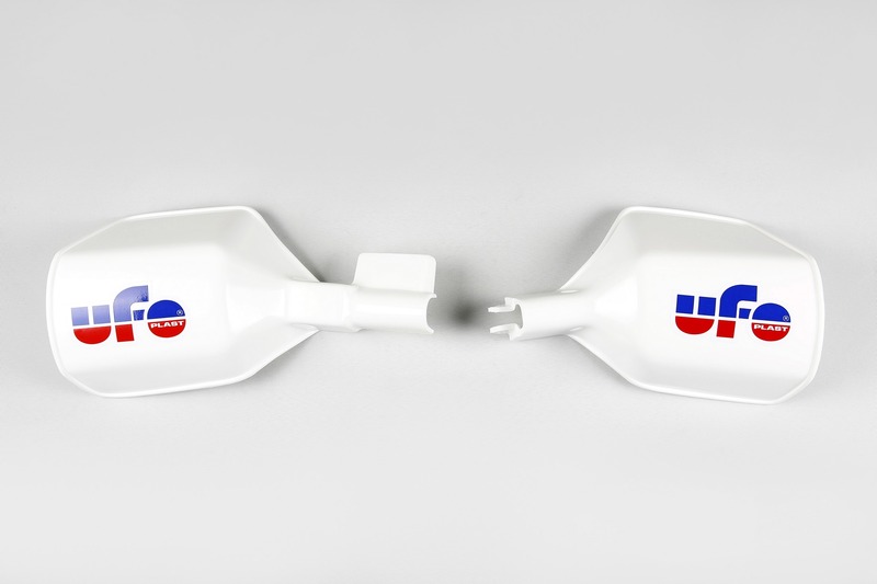 Protège-mains UFO blanc frein à disque