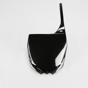 Plaque numéro frontale UFO noir Yamaha YZ125/250