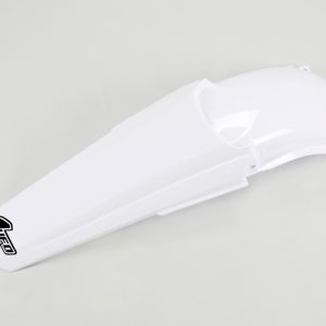 Garde-boue arrière UFO Replica 4T blanc Yamaha YZ125/250