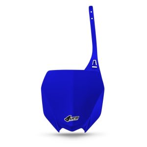 Plaque numéro frontale UFO bleu Yamaha YZ450F