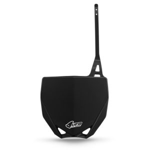 Plaque numéro frontale UFO noir Yamaha YZ65